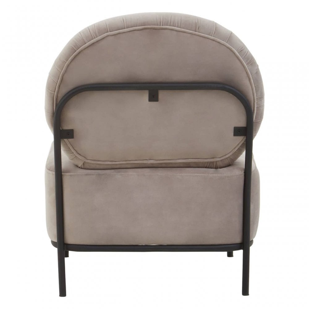 Amara Mink Velvet Chair