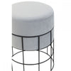 Darian Velvet Cage Frame Stool