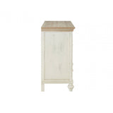 Eliza Cabinet With 6 Willow Baskets