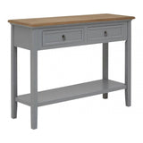 Darlington Antique Grey Console Table