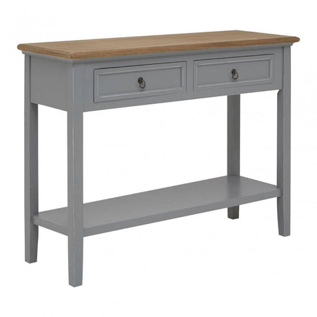 Darlington Antique Grey Console Table