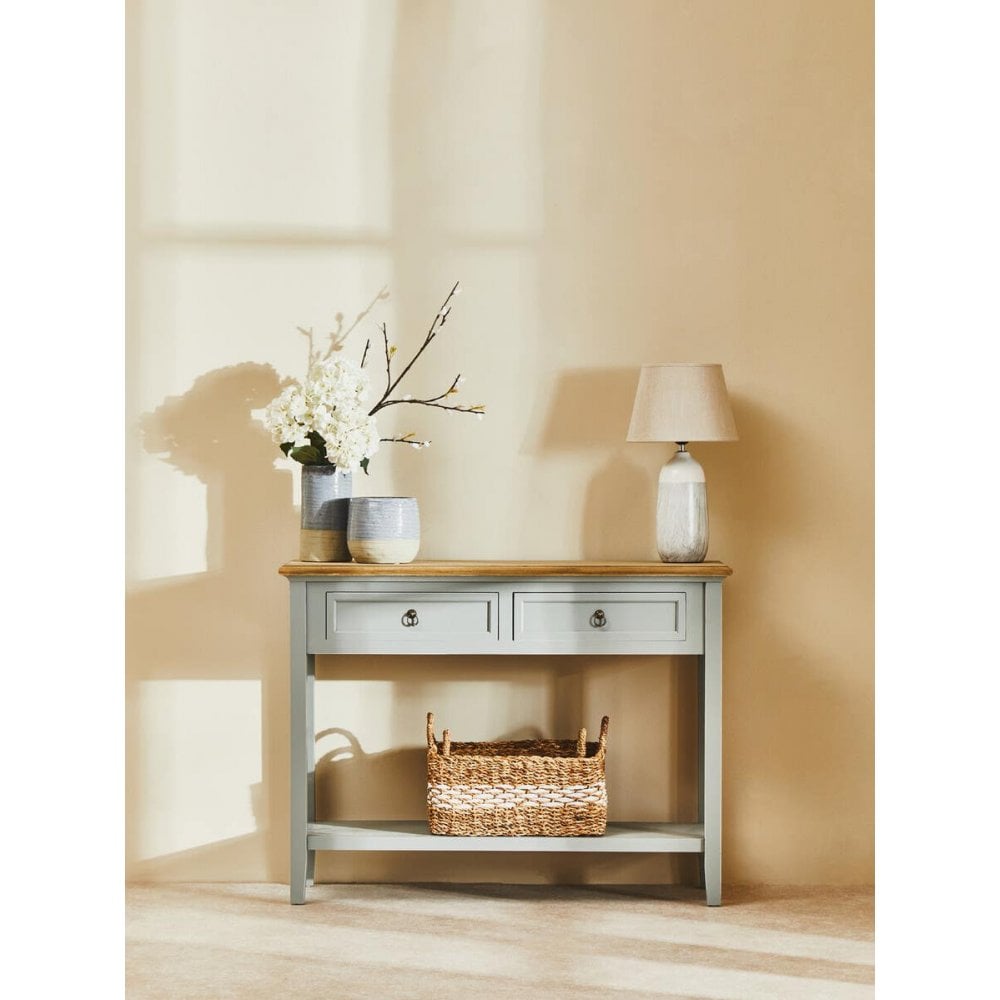 Darlington Antique Grey Console Table