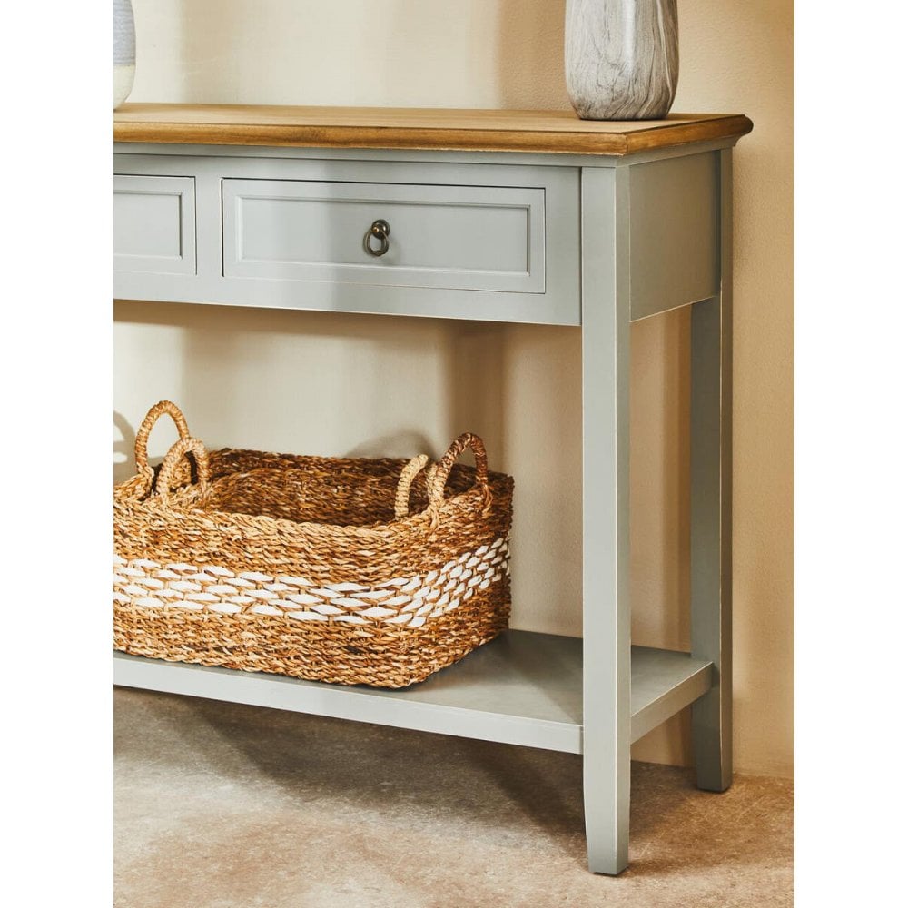 Darlington Antique Grey Console Table