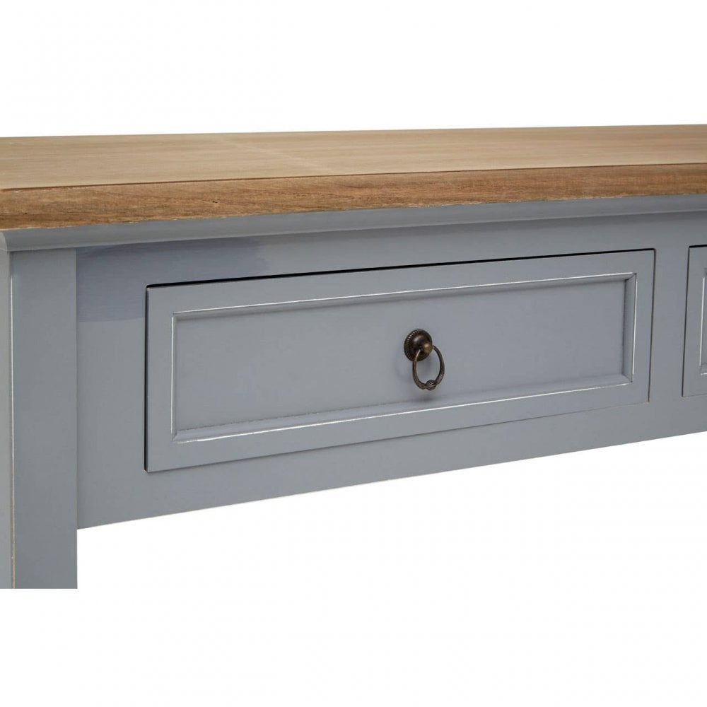 Darlington Antique Grey Console Table