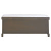 Lancaster 3 Drawer Slate Grey Storage Bench