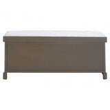 Lancaster 3 Drawer Slate Grey Storage Bench