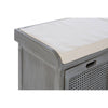 Lancaster 3 Drawer Slate Grey Storage Bench