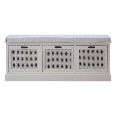 Lancaster 3 Drawers Storage Bench