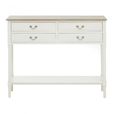 Lancaster 4 Drawer Console Table