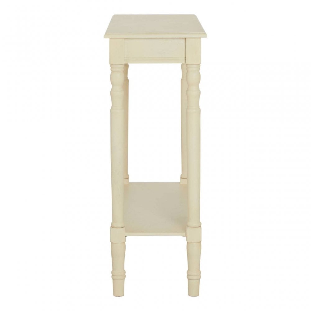 Lancaster Antique White Console Table