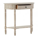 Lancaster Half Moon 1 Drawer Console Table