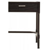 Lancaster Two Drawer Black Finish Desk