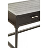 Lancaster Two Drawer Black Finish Desk