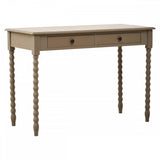 Lancaster Two Drawer Grey Desk