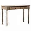 Lancaster Two Drawer Grey Desk