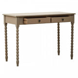 Lancaster Two Drawer Grey Desk