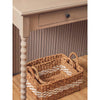 Lancaster Two Drawer Grey Desk