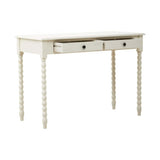 Lancaster Two Drawer Ivory Desk