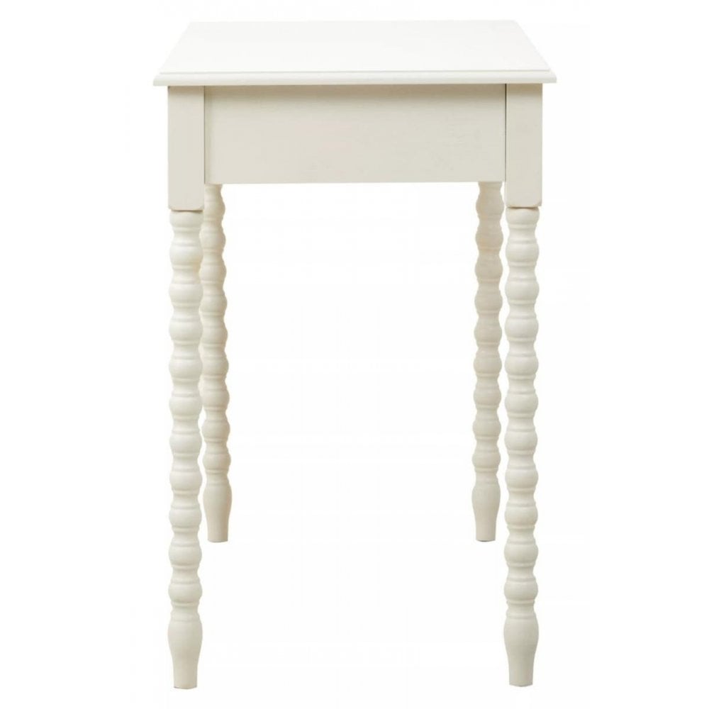 Lancaster Two Drawer Ivory Desk