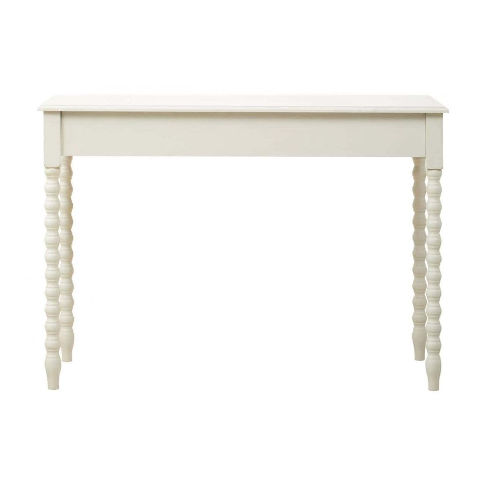 Lancaster Two Drawer Ivory Desk