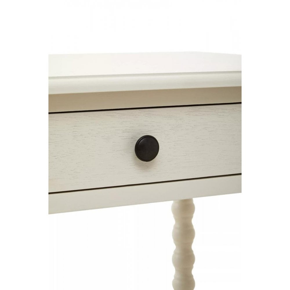 Lancaster Two Drawer Ivory Desk