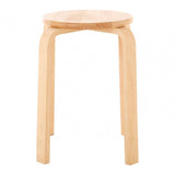 Selene Tropical Hevea Wood Stacking Stool