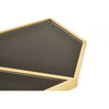 Sterling Black Tempered Glass Console Table