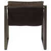 Everett Ebony Leather Chair