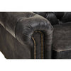 Everett Ebony Leather Sofa