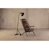 Everett Genuine Brown Leather Chair