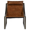 Everett Light Brown Leather Chair