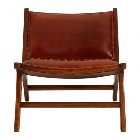 Sterling Cow Leather Lounge Chair