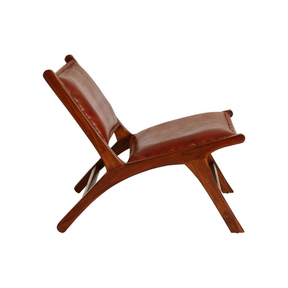 Sterling Cow Leather Lounge Chair