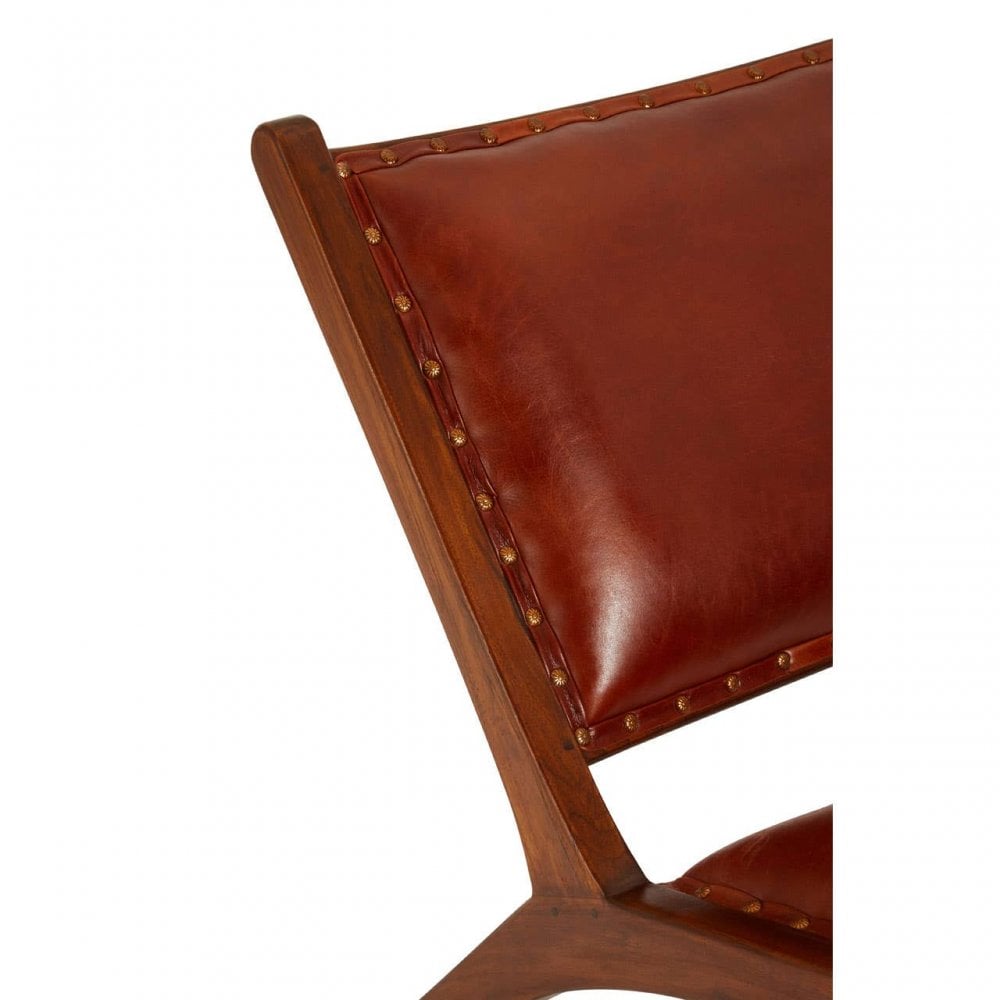 Sterling Cow Leather Lounge Chair