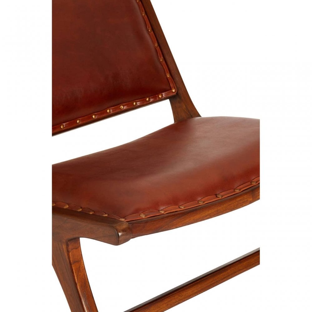 Sterling Cow Leather Lounge Chair