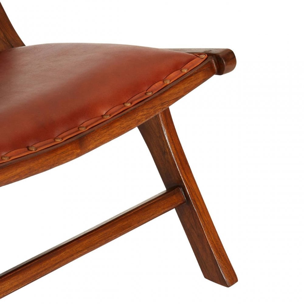 Sterling Cow Leather Lounge Chair