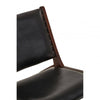 Sterling Genuine Black Cow Leather Chair