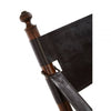 Sterling Teak And Black Folding Chair