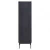 Avery Black Finish Wooden Cabinet
