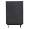 Avery Black Finish Wooden Cabinet
