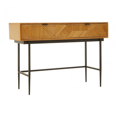 Avery Natural Console Table