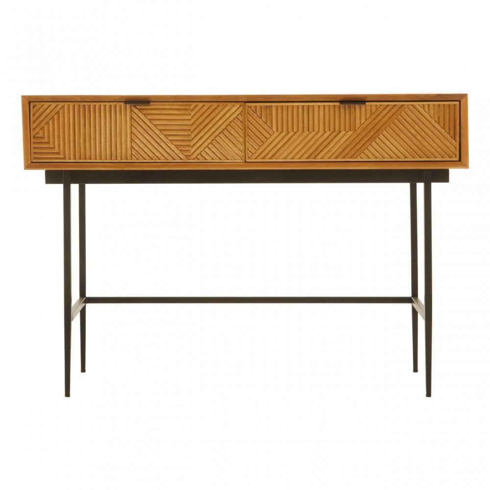 Avery Natural Console Table
