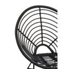 Montrose Black Natural Rattan Round Chair