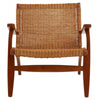 Montrose Woven Chair In Brown Natural Rattan