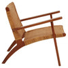 Montrose Woven Chair In Brown Natural Rattan
