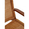 Montrose Woven Chair In Brown Natural Rattan