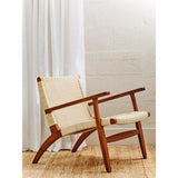 Montrose Woven Chair In Natural Rattan
