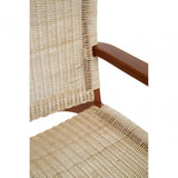 Montrose Woven Chair In Natural Rattan