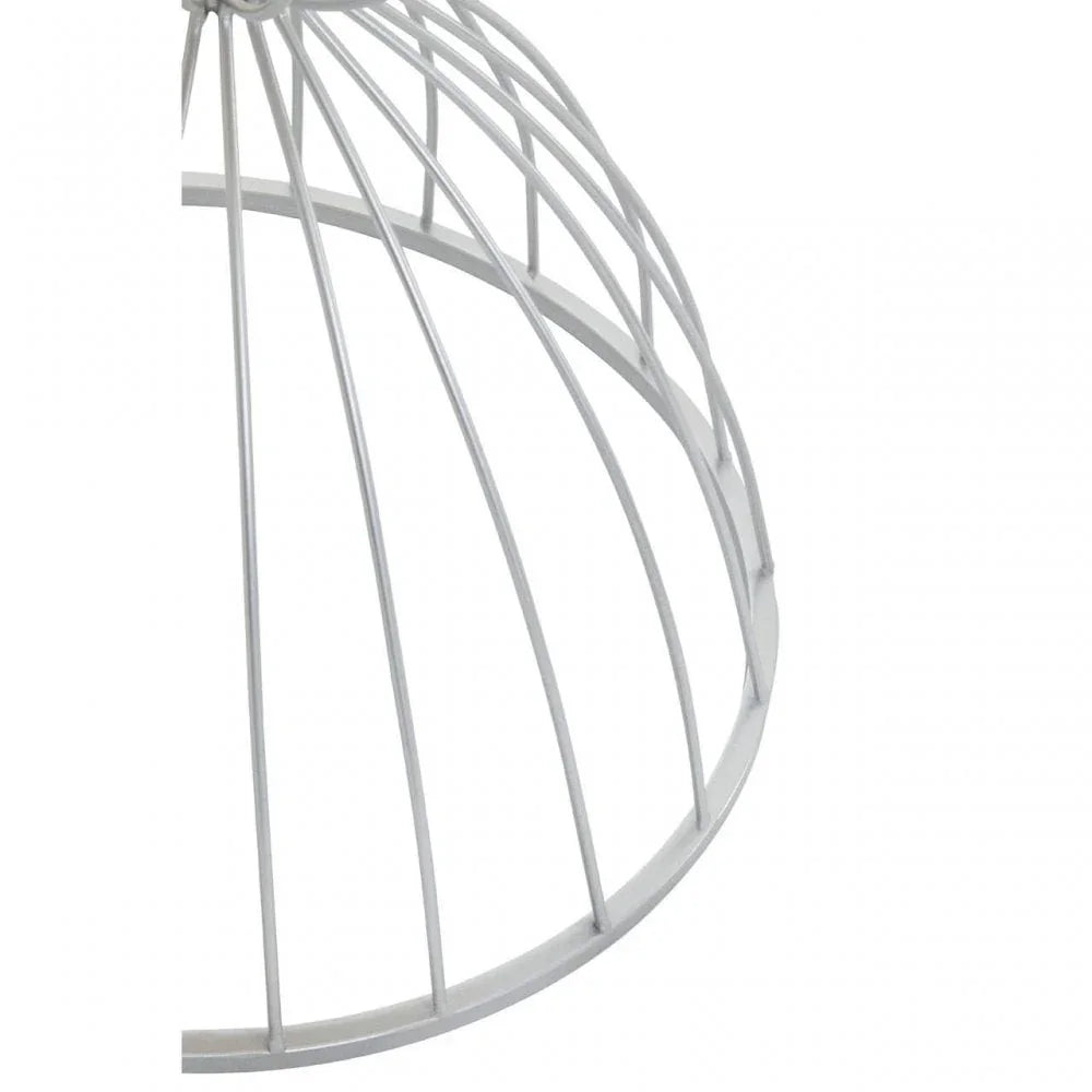 Giselle Hourglass Mirrored Top Silver Frame Side Table