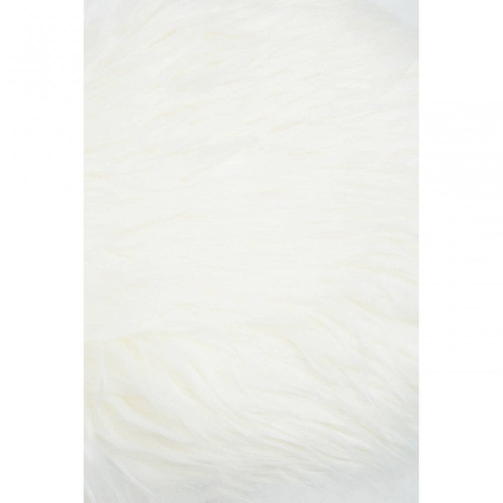 Giselle Silver Bow Faux Fur Chair